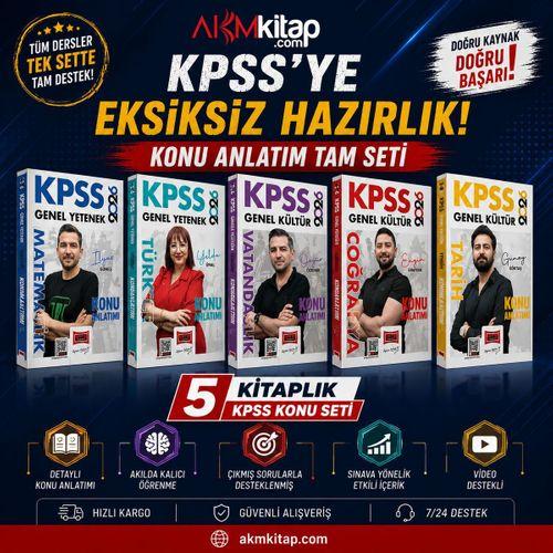 Yargı 2026 KPSS Genel Yetenek Genel Kültür Konu Seti 5 Kitap