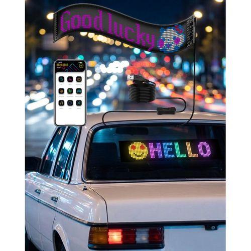 Led Matrix Panel Rgb Yazı Yazma Animasyonlu Telefon Kontrollü Akıllı Ekran