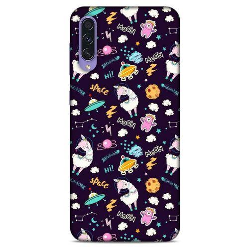 Samsung Galaxy A50s Kılıf Spacex (47) Crystal Flex Kılıf