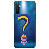 Oppo Realme 6i Kılıf Depresyon (12) Koruyucu Silikon Kırmızı Bordo