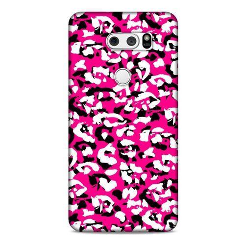 LG K40S Uyumlu Kılıf Pembe Delisi (31) TPU Kılıf Kamuflaj