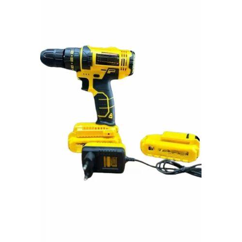 Matkap Seti 24 Parça Çift Bataryalı Darbeli Led Işıklı Vidalama