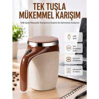 Usb Elektrikli Karıştırıcı Kupa – Sıcak & Soğuk İçecekler İçin
