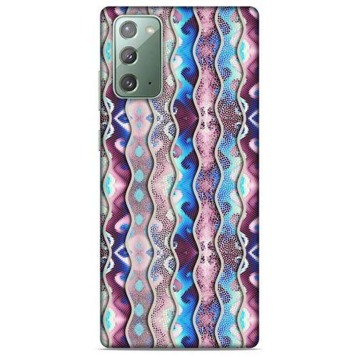 Samsung Galaxy Note 20 Kılıf Baskılı Özel Seri Taşlı (31) TPU Kılıf