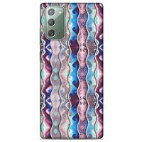 Samsung Galaxy Note 20 Kılıf Baskılı Özel Seri Taşlı (31) TPU Kılıf