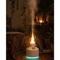 Led Işıklı Vintage Hava Nemlendirici Aromaterapi Difüzörü Usb Şarjlı