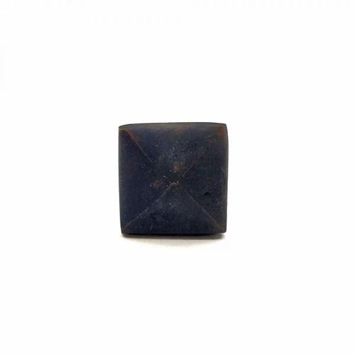 Antika Tarz Dekoratif Pirinç Piramit Kabara - 21 Mm, Oksit