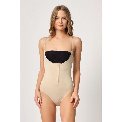 Ten Göğsü Açık Agraflı Body Korse