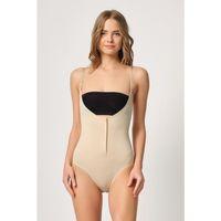 Ten Göğsü Açık Agraflı Body Korse