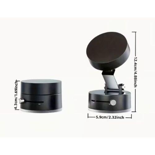 Mıknatıslı Katlanabilir Telefon Tutucu - Torpido ve Cam Uyumlu