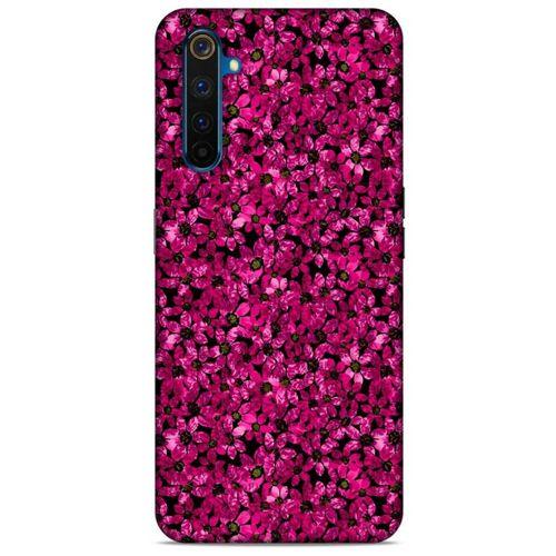 Realme 6 Uyumlu Kılıf Pembe Delisi (1) Kılıfı Çiçek