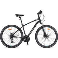 Kron TX150 Hidrolik Disk 28 Jant Trekking Bisiklet Mat Siyah-Gri Turkuaz 51 cm