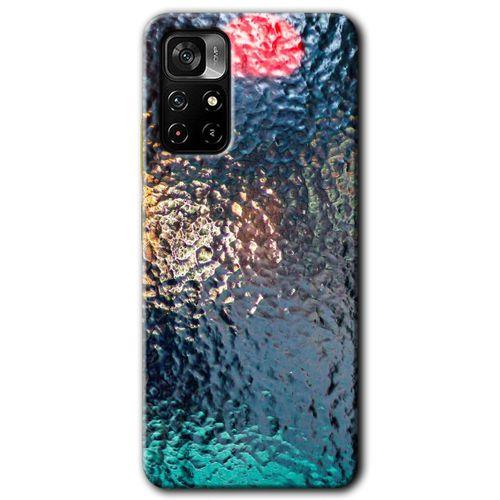 Potkal Hediye Fabrikası Xiaomi Redmi Note 11T Kılıf HD Desen Baskılı Arka Kapak - Blur Cam