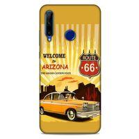 Retro (14) Desen Lansman Kılıf Renkli Huawei Honor 20 Lite Kılıf