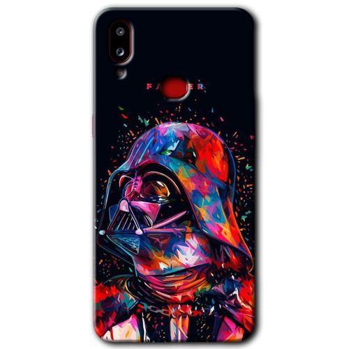 MRCİLETİSİM Samsung Galaxy A10s Kılıf Baskılı Kapak - Father Vader +Tam Ekran Koruyucu