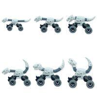 Uzayan Dinazor Arabalar 18 cm - Beyaz