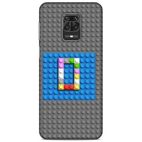 Lopard Xiaomi Redmi Note 9 Pro Uyumlu Kılıf BloX (26) Tpu Silikon Kılıf O Harfi