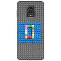 Lopard Xiaomi Redmi Note 9 Pro Uyumlu Kılıf BloX (26) Tpu Silikon Kılıf O Harfi