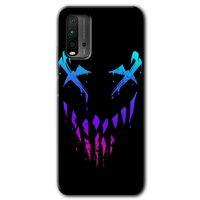 Redmi 9T Kılıf HD Desen Baskılı Arka Kapak - Çığlık