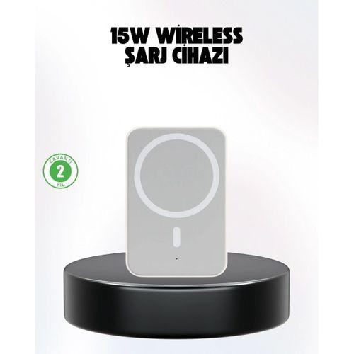 İphone Serileri İle Uyumlu Magsafe Manyetik Araç Telefon Tutucu Ve Şarj Cihazı