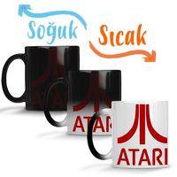 Atari Logo Oyun Game Over Atari Sihirli Kupa Bardak Porselen
