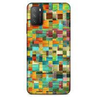 Lopard Xiaomi Poco M3 Uyumlu Kılıf Soyut Sanat (50) Desenli Shockproof Kılıf