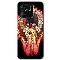 Xiaomi Redmi 10C Kılıf HD Desen Baskılı Arka Kapak + Temperli Cam - Kurt Kız