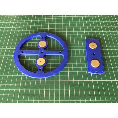 Elektrik Kutusu Kesim Manyetik Hizalama Aparatı 3D Baskı (Bu ürün Sadece Plastik parçadır - Almadan Önce Soru Sorabilirsiniz)