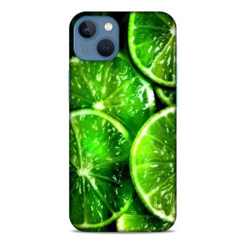 Apple iPhone 13 Mini Uyumlu Kılıf Yeşil Delisi (26) Tpu Silikon Kılıf Tropikal orman yeşili