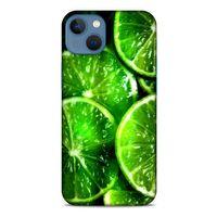Apple iPhone 13 Mini Uyumlu Kılıf Yeşil Delisi (26) Tpu Silikon Kılıf Tropikal orman yeşili