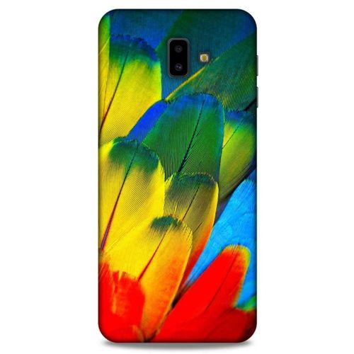 Samsung Galaxy J6 Plus Kılıf Desenli Özel Seri Tüyler (3) Kapak