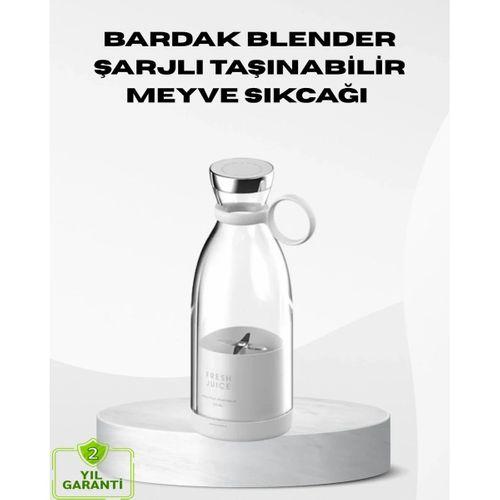 Usb Şarjlı Kablosuz Blender – Taşınabilir, Kompakt Ve Çevre Dostu Meyve Sıkıcı