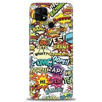 Xiaomi Redmi 10C Kılıf HD Baskılı Kılıf - Bang + Tam Ekran Koruyucu