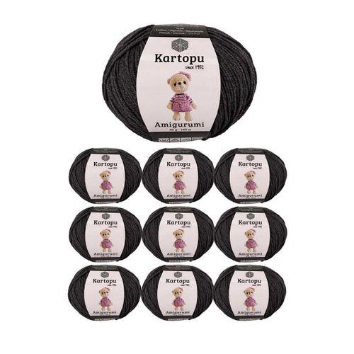 10 Adet Amigurumi El Örgü İpi 50gr 995