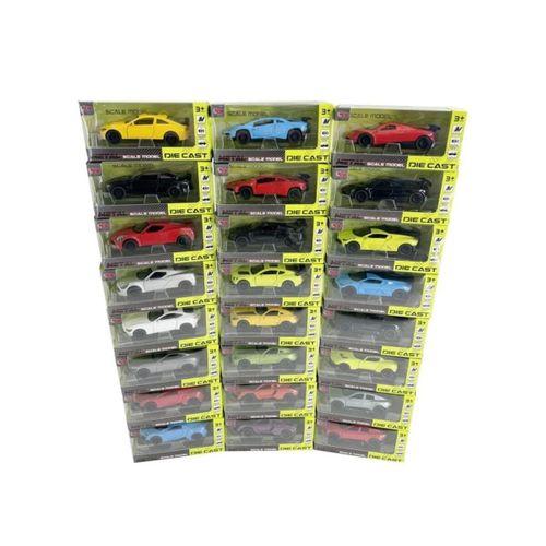 Eğitici Oyuncak KM-36201A-Vardem Kutulu Çek Bırak 1:36 Metal Araba
