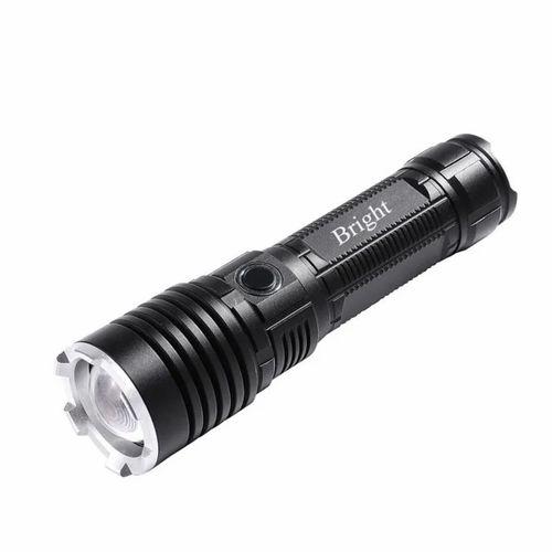 Bright Ght-5761 Xp50 Led 3 Mod Zoomlu Yağmur Suyu Geçirmez Şarjlı El Feneri