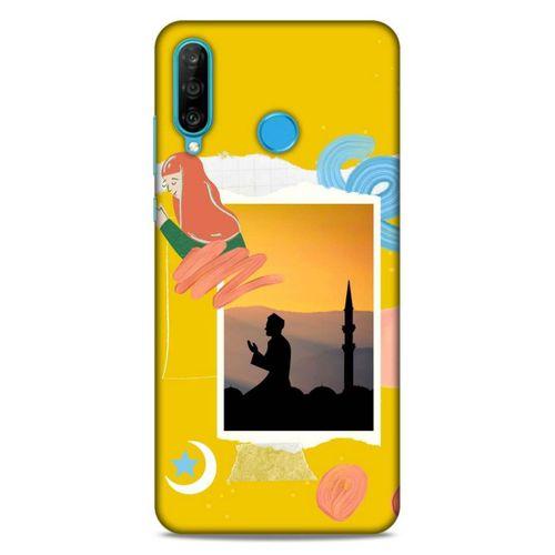 Lopard Huawei P30 Lite Uyumlu Kılıf Ramazan (16) Desenli Kalın Kılıf
