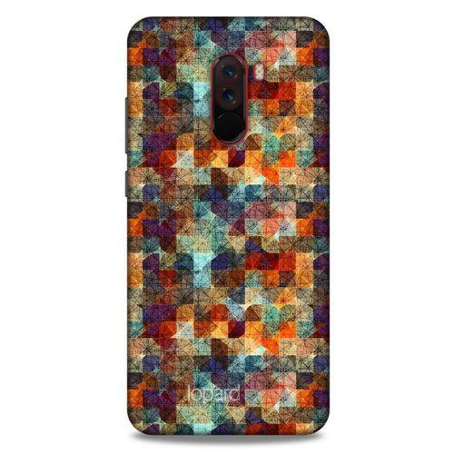 Xiaomi Pocophone F1 Kılıf Pastel Renkler (4) Koruma Kılıfı Yeşil Kırmızı