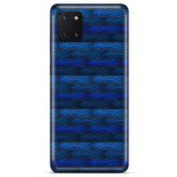 Huawei Y5P Kılıf Patchwork (43) Thin Fit Kılıf Mavi Tonları