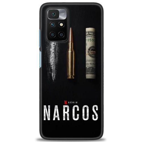 Xiaomi Redmi 10 Kılıf HD Baskılı Kılıf - Narcos + Tam Ekran Koruyucu