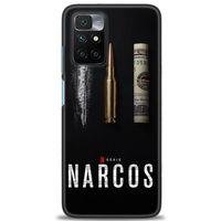 Xiaomi Redmi 10 Kılıf HD Baskılı Kılıf - Narcos + Tam Ekran Koruyucu