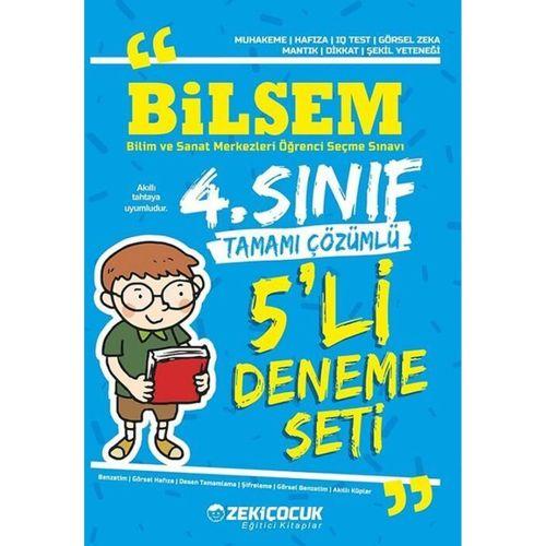 4. Sınıf Bilsem 5 li Deneme Seti Zeki Çocuk Yayınları