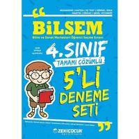 4. Sınıf Bilsem 5 li Deneme Seti Zeki Çocuk Yayınları