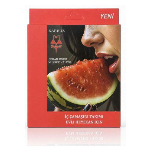 Karpuz Aromalı Yenilebilir İç Çamaşırı Takımı