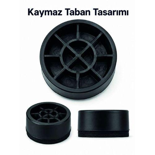 4 Adet Kaymaz Çamaşır Makinesi Ayak Altlığı