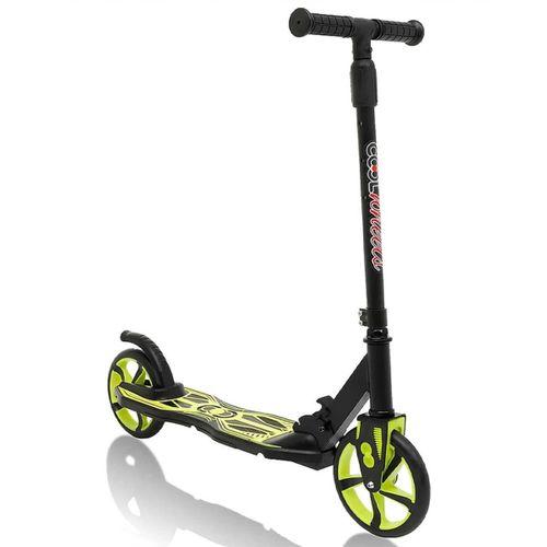 Scooter Neon Sarı Hafif ve Katlanabilir Tekerlekli Kaykay