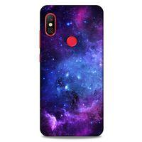 Xiaomi Mi A2 Lite Uyumlu Kılıf Mor Delisi (6) Silikon Kılıf Yıldızlar