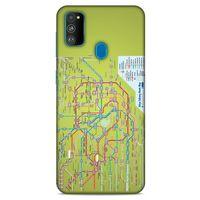 Samsung Galaxy M30s Kılıf Japonya (32) Soft Silikon Kılıf Japonya Metro Haritası