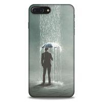 Apple Iphone 8 Plus Kılıf Depresyon (49) Ultra Silikon Kılıf Sarı Yeşil