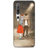 Xiaomi Mi 10 Pro Kılıf FunnyMaX (31) TPU Kılıf Kahverengi
